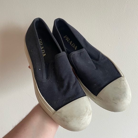 Prada slip on sneakers - Picture 2 of 2